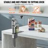 Abrelatas manual para latas grandes altura ajustable de hasta 11,8" de alto