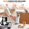 Abrelatas manual para latas grandes altura ajustable de hasta 11,8" de alto