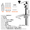 Abrelatas manual VEVOR de altura ajustable para latas de hasta 11,8" de alto