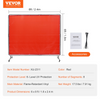 Pantalla de soldadura VEVOR con marco de 6' x 8'