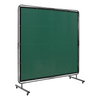 Pantalla de soldadura VEVOR con marco de 6' x 6' sobre 4 ruedas giratorias (2 bloqueables)