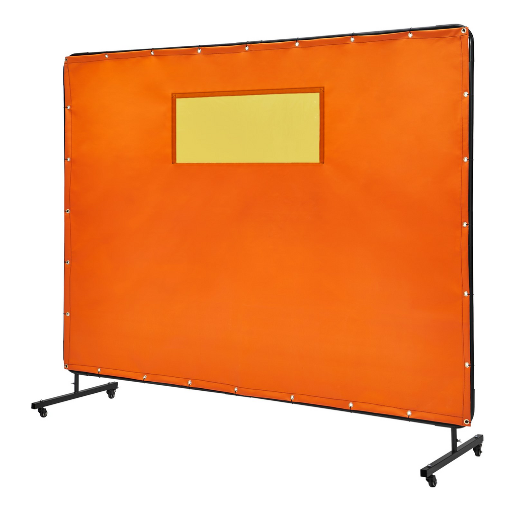 Pantalla de soldadura VEVOR con marco de 6' x 8'