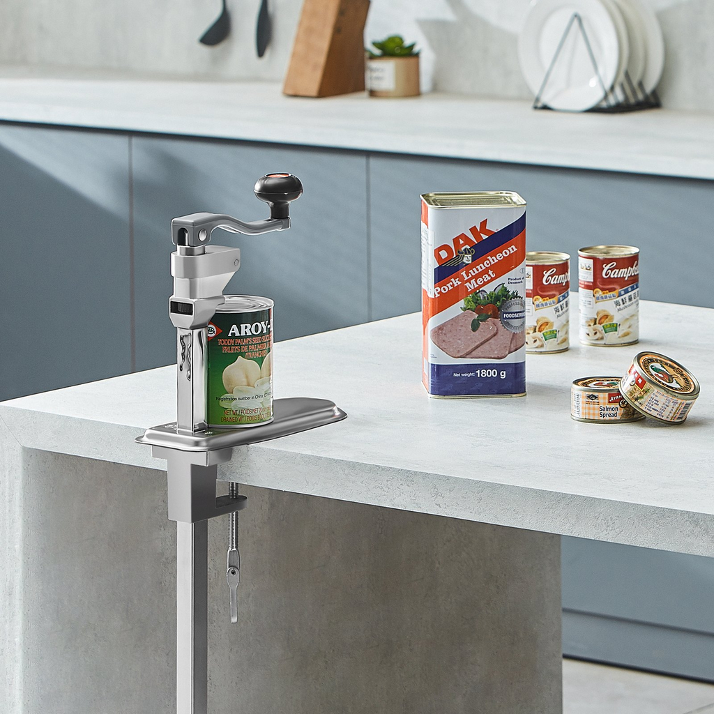 VEVOR Abrelatas manual de altura ajustable para latas de hasta 15,7" de alto