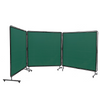 Pantalla de soldadura VEVOR con marco 6' x 6' 3 paneles