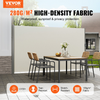 Toldo retráctil beige VEVOR de 180 x 300 cm (71 x 118 in) de aluminio resistente