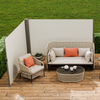 Toldo retráctil beige VEVOR de 63'' x 236''