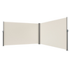 Toldo retráctil beige VEVOR de 63'' x 236''