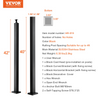 VEVOR Poste de pasamanos de cable para cubierta nivel de poste de 42 x 1,97 x 1,97 pulgadas