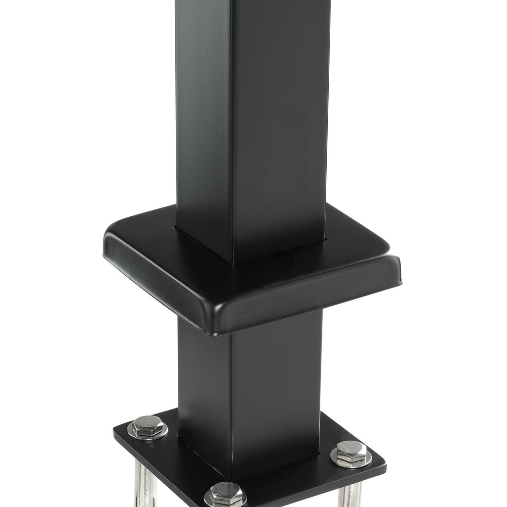 VEVOR Poste de pasamanos de cable para cubierta nivel de poste de 42 x 1,97 x 1,97 pulgadas