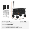 VEVOR - Carro plegable para playa 113 L  capacidad máxima de 250 lb