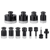 VEVOR Juego de brocas de diamante para perforar con núcleo 11 piezas 6/8/10/20/25/28/32/35/45/50/65 mm con conector de 5/8"-11