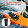 Kit de anclaje para kayak VEVOR para tabla de remo de 3,5 lb con cuerda de 26,2 pies/8 m y boya