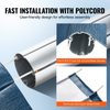 Reemplazo de tela para toldo de RV VEVOR tela de 14'2" de largo para toldo de 15' tela resistente de PVC de 3 capas de 16 oz