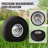 Paquete de 2 Neumáticos para cortacésped VEVOR con llanta sin cámara de 20 x 8-8" con cubo desplazado de 3,5" tamaño de buje de 3/4"