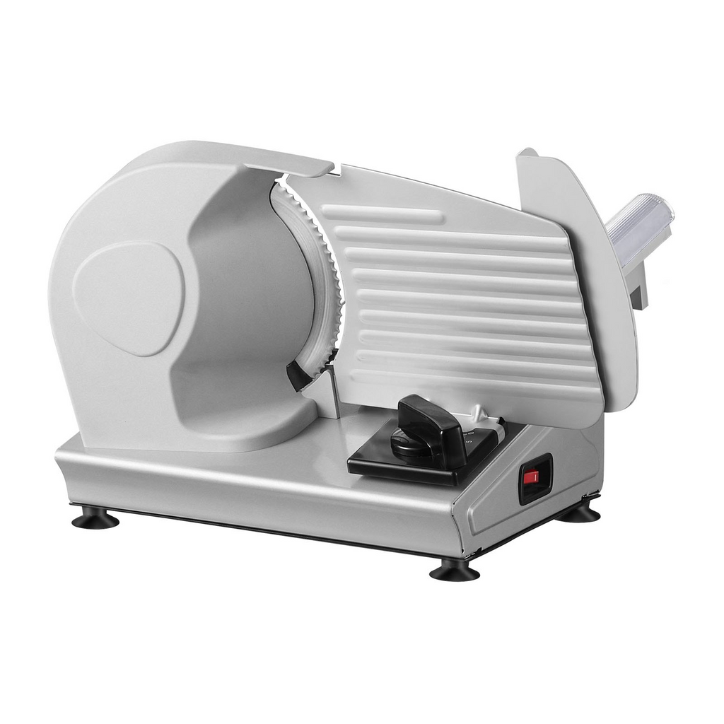 Cortadora de carne VEVOR de 180 W con hoja de acero inoxidable SUS420 de 7,5" y protector de hoja