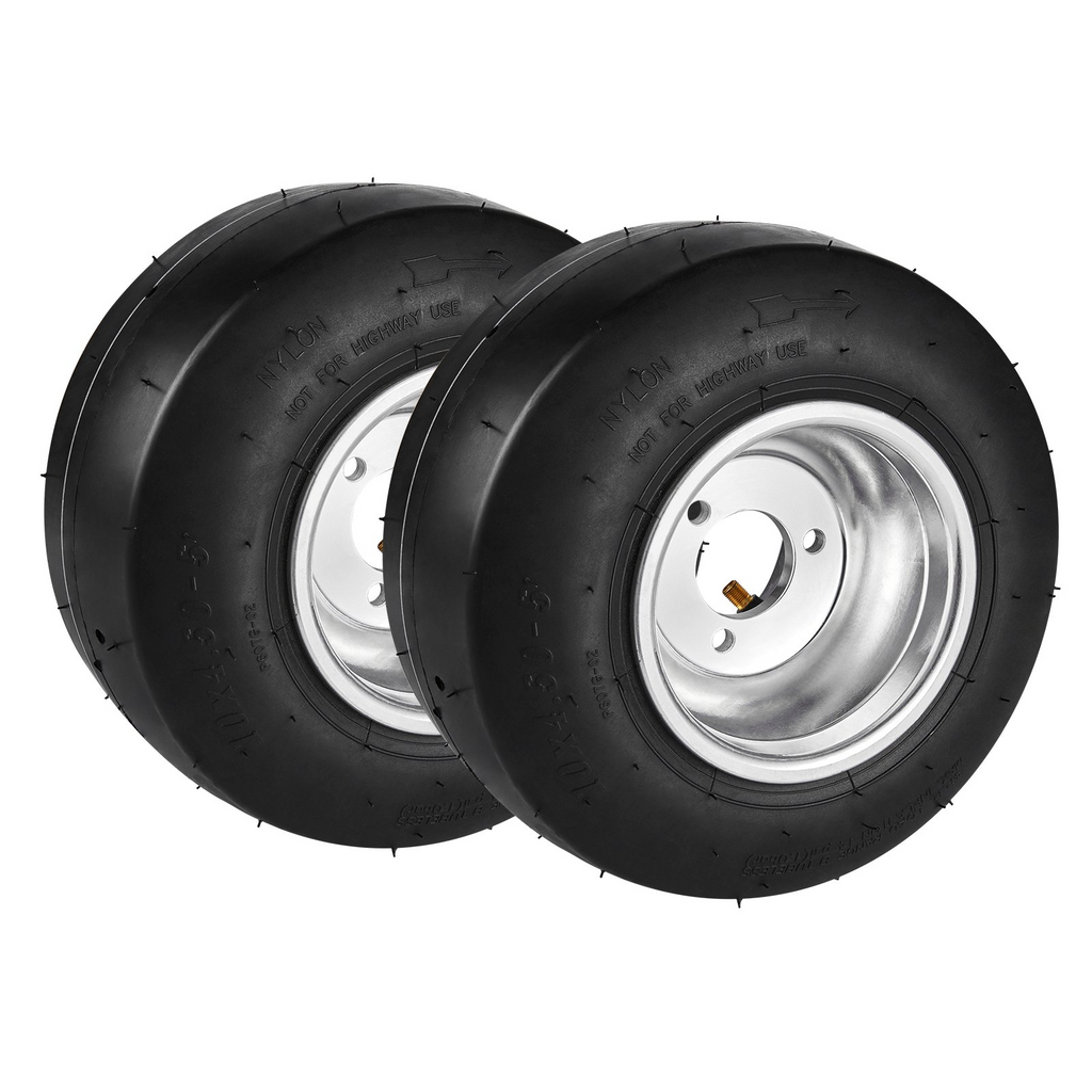 Neumáticos y llantas para karts VEVOR de 10 x 4,5 a 5 pulgadas