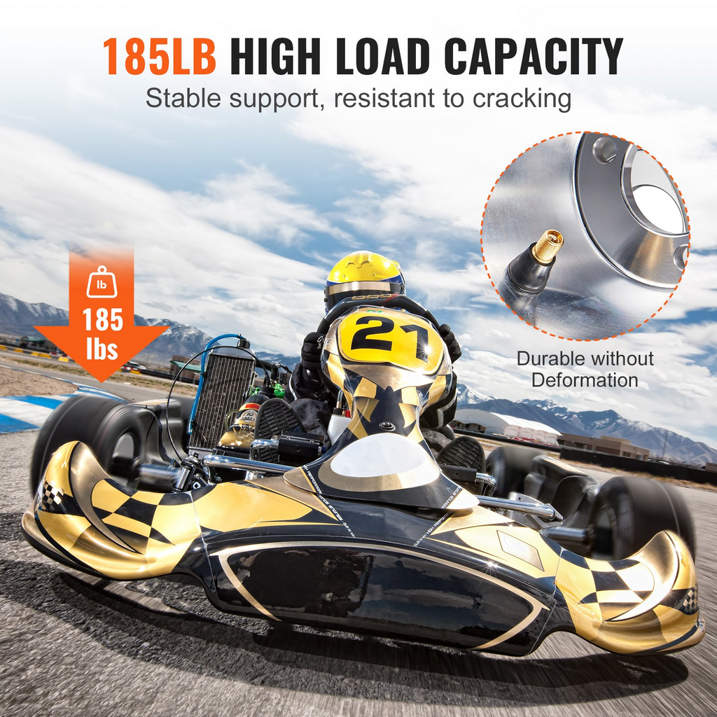 Neumáticos y llantas para karts VEVOR de 11 x 6-5" paquete de 2 ruedas traseras