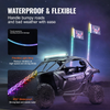 VEVOR 2 PCS Impermeable 360° con 4 Banderas para UTV ATV