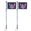 Control remoto Led Impermeable RGB con 4 banderas para UTV ATV motocicletas RZR Can-am camiones todoterreno Go-karts