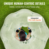 VEVOR - Pelota de parachoques inflable (1 unidad) 1,2 m (4 pies) de cuerpo 0,8 mm de grosor de PVC