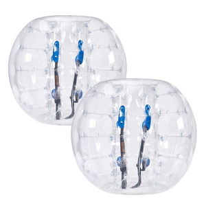 VEVOR - Paquete de 2 pelotas de parachoques inflables 1,2 m/4 pies 0,8 mm de grosor de PVC