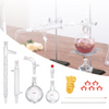 Kit de destilación de laboratorio VEVOR borosilicato 3,3 con 24 juntas y 40 1000 ml