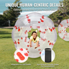 VEVOR - Pelota de parachoques inflable (1 unidad) 1,5 m (5 pies) de cuerpo 0,8 mm de grosor de PVC