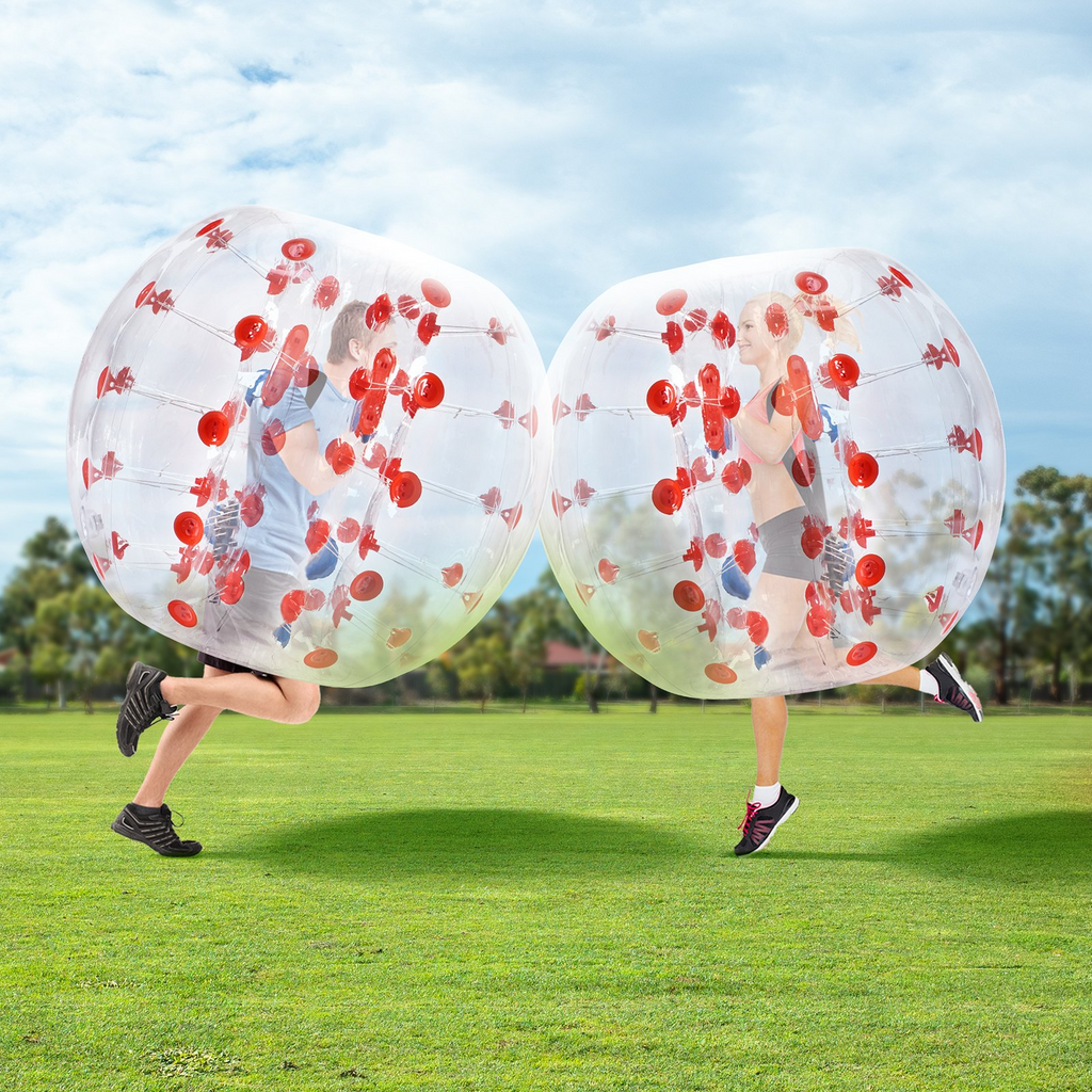 VEVOR - Pelota de parachoques inflable (1 unidad) 1,2 m (4 pies) de cuerpo 0,8 mm de grosor de PVC