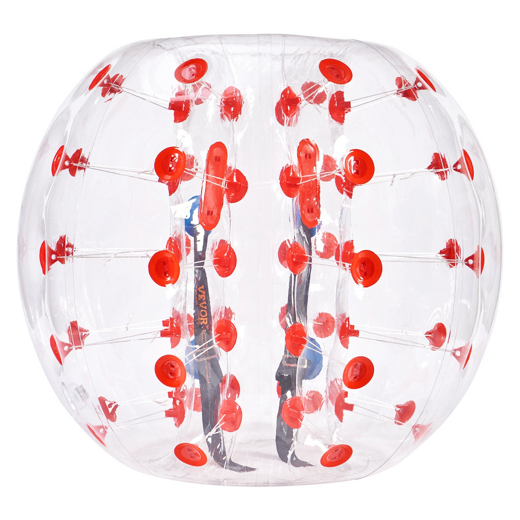 VEVOR - Pelota de parachoques inflable (1 unidad) 1,2 m (4 pies) de cuerpo 0,8 mm de grosor de PVC