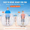 VEVOR - Pelota de parachoques inflable (1 unidad) 1,5 m (5 pies) de cuerpo 0,8 mm de grosor de PVC