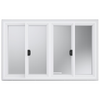 Ventana de concesión VEVOR de 53" x 33"