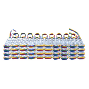 VEVOR 80 luces LED para escaparates 41 pies módulo de luces LED 5050 SMD 3 LED RGB que cambian de color