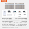VEVOR 400 luces LED para escaparates 207 pies módulo de luces LED 5050 SMD 3 LED RGB