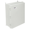 VEVOR Caja de conexiones eléctricas para exteriores, 13,78 x 9,84 x 5,90 pulgadas, caja de plástico ABS con tapa con bisagras y pestillo de acero inoxidable, resistente al agua y al polvo IP67.
