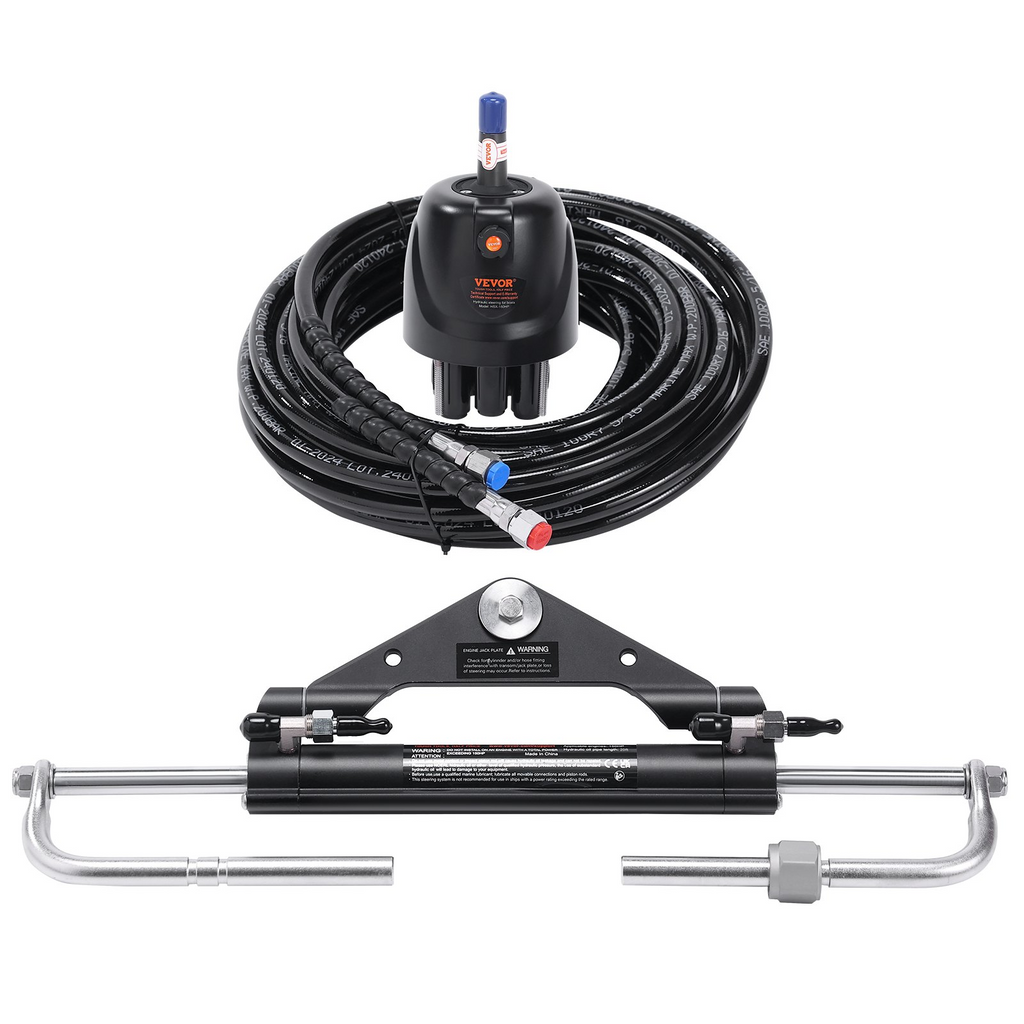 Kit de dirección hidráulica fueraborda VEVOR de 150 HP para sistema marino de barco