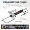 Kit de dirección hidráulica fueraborda VEVOR 90 HP