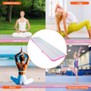 VEVOR Colchoneta inflable para gimnasia 4 pulgadas de grosor