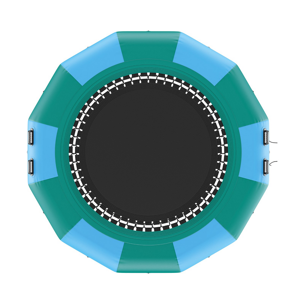 VEVOR - Trampolín acuático inflable de 12 pies para uso recreativo