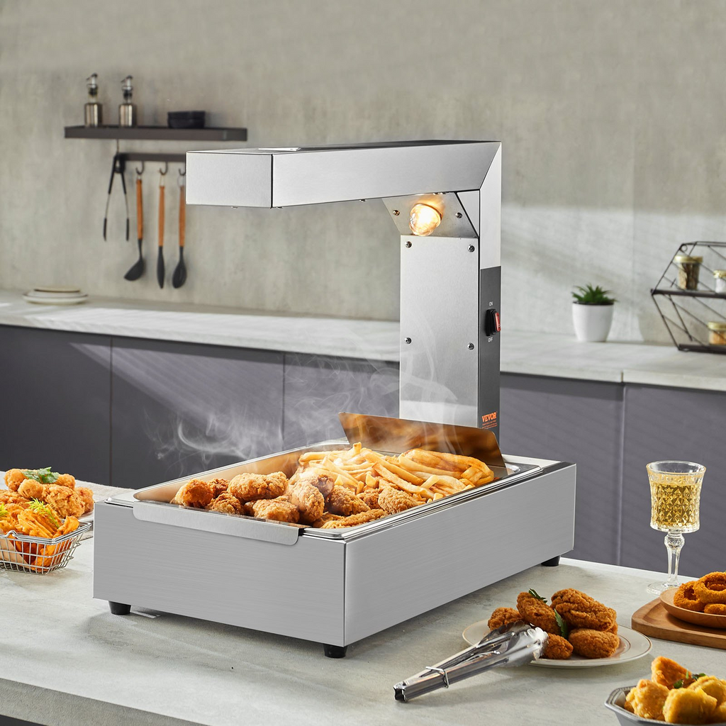 VEVOR - Calentador de alimentos para papas fritas de 750 W