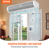 Cortina de aire VEVOR de 48'' para interiores 1650 CFM 2 velocidades montaje en pared sin calefacción