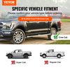 Estribos VEVOR de 6" para Ford F150-Crew Cab 2015-2023 de 500 libras 2 unidades