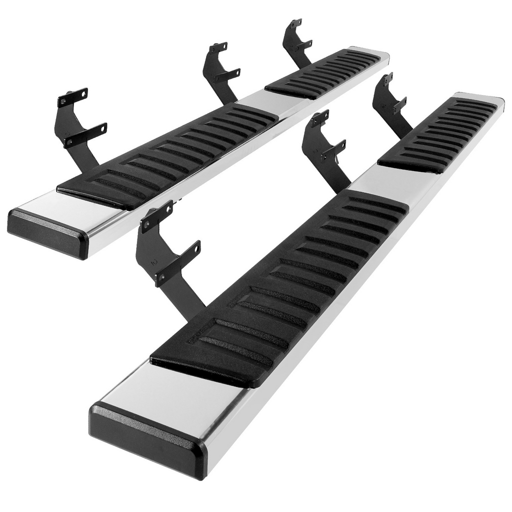 Estribos VEVOR de 6" para Ford F150-Crew Cab 2015-2023 de 500 libras 2 unidades