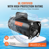 Motor de bomba de piscina VEVOR de 1,5 HP 115/230 V 12,8/6,4 A 56 Y 3450 RPM condensador de 90 μF/250 V