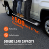Estribos VEVOR barras de 6" compatibles con Chevy Silverado/GMC Sierra 1500 Crew Cab 2007-2018/2500HD 3500HD 1500 LD 2019 capacidad de 500 libras