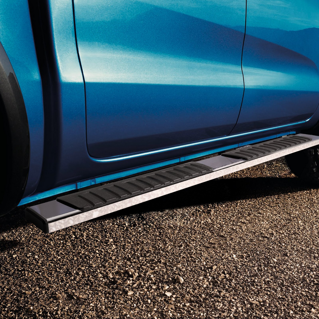 Estribos VEVOR barras de 6" compatibles con Chevy Silverado/GMC Sierra 1500 Crew Cab 2007-2018/2500HD 3500HD 1500 LD 2019 capacidad de 500 libras