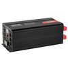 Inversor de corriente de CC de 12 V a CA de 120 V 5000 W con 6 salidas de CA 2 puertos USB 1 puerto tipo C pantalla LCD y control remoto