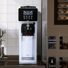 VEVOR Máquina comercial para hacer helados rendimiento de 10,6 qt/h de un solo sabor de 1000 W con tolva de 4 l cilindro de 1,6 l panel LCD con preenfriado automático
