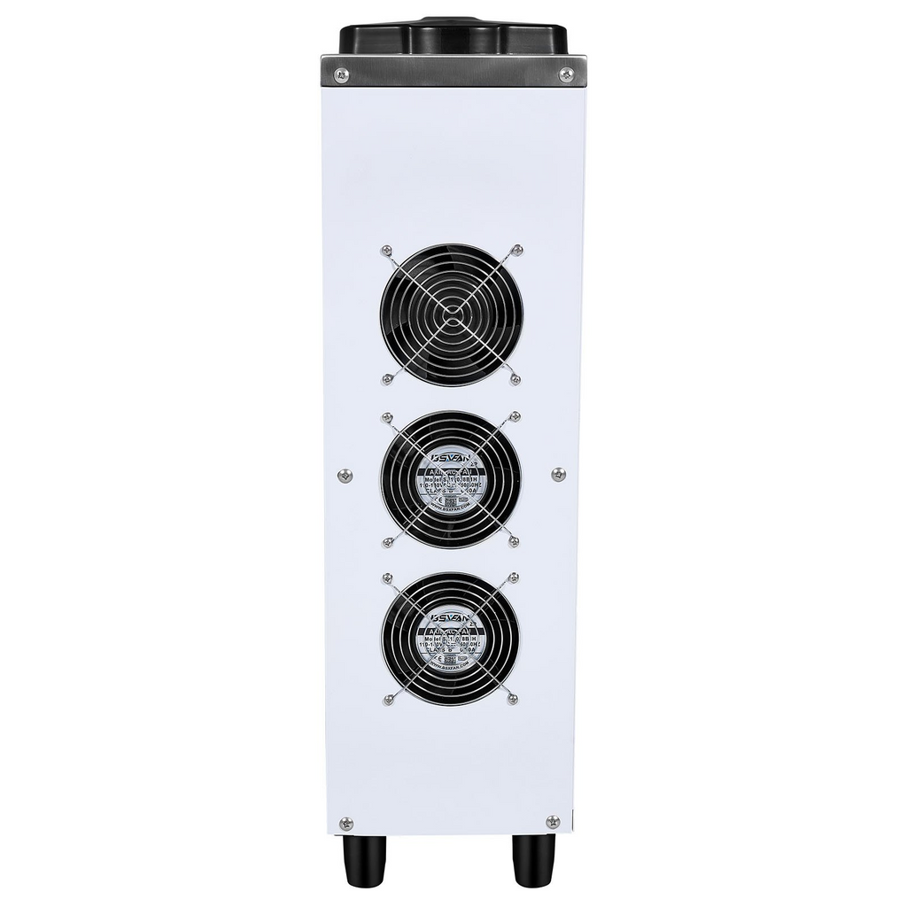 VEVOR Máquina comercial para hacer helados rendimiento de 10,6 qt/h de un solo sabor de 1000 W con tolva de 4 l cilindro de 1,6 l panel LCD con preenfriado automático