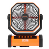 VEVOR Ventilador portátil recargable de 9 pulgadas