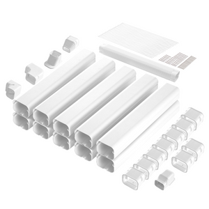 VEVOR - Cubierta para minitubos de 3 pulgadas de ancho y 17,7 pies de largo